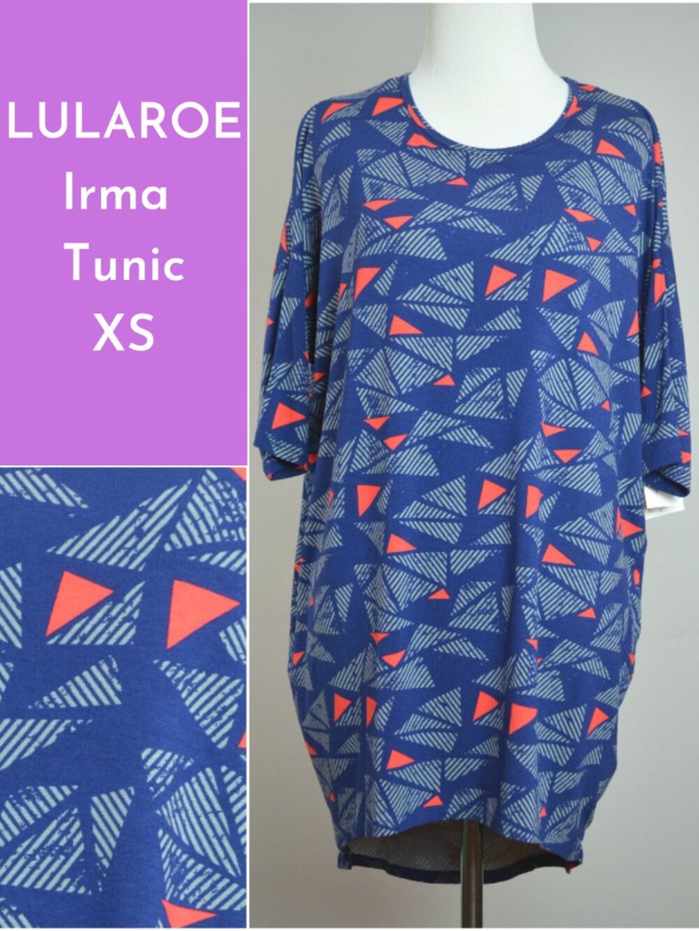 NWT XS Triangle Irma